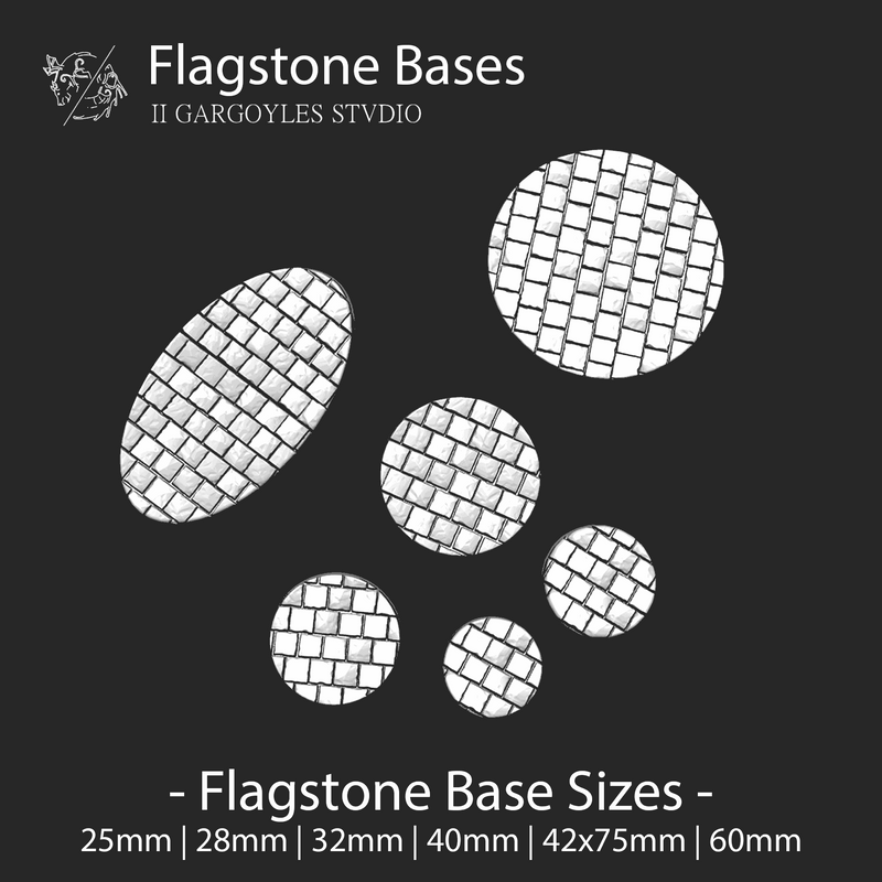 Versatile Wargaming Bases Set | Customizable Sizes & Styles for Miniat