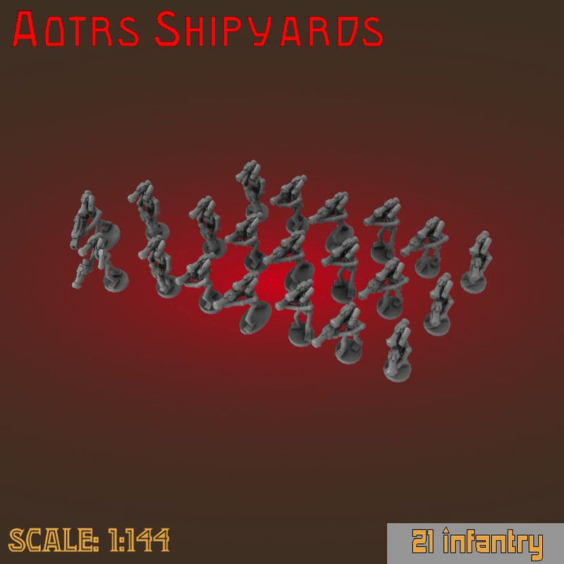 MG144-Aotrs08 War Droid Platoon