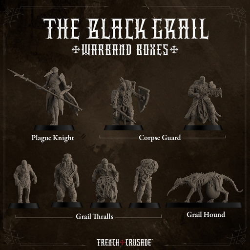 Trench Crusade - Black Grail Warband - Only-Games