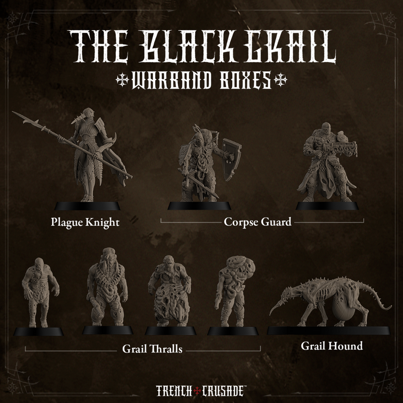 band of monsters password Trench Crusade - Black Grail Warband - Factory Fortress Inc