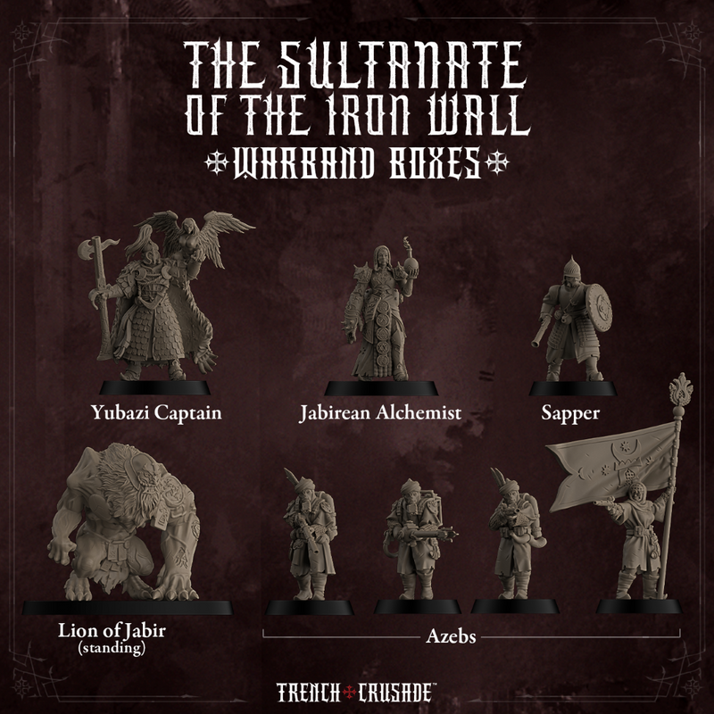 band of monsters password Trench Crusade - Iron Sultanate Warband - Factory Fortress Inc