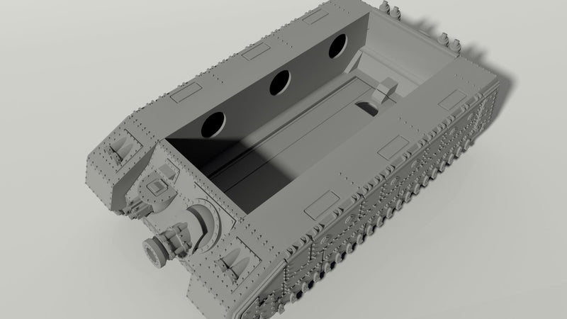 Grim Ratte - Heavy Battle Tank | Fully Customizable Colossus - Only-Games
