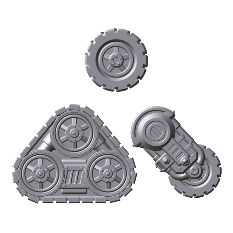 1:64 Scale Battle Car Kitbashing Tabletop Bits - Only-Games