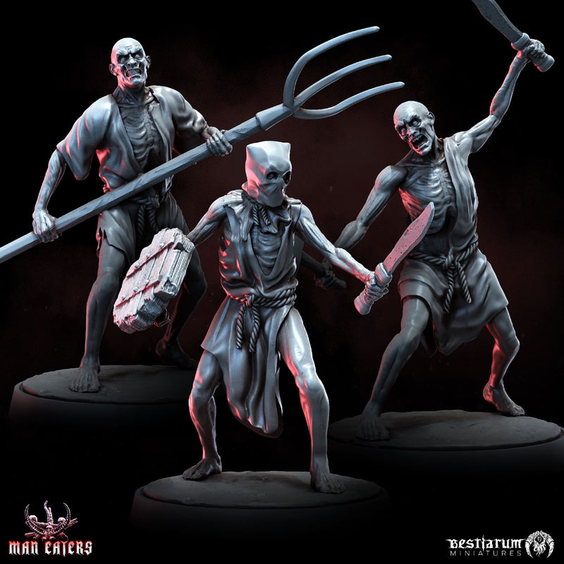 Possessed Villagers | Bestiarum | Wargaming DnD Miniatures - Only-Games