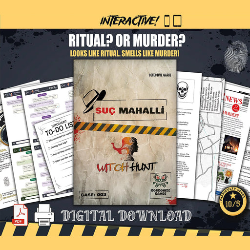 Witch Hunt: Interactive Unsolved Cold Case – Detective Murder Mystery Game (Digital) - Only-Games