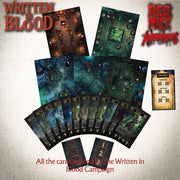 Red Mist Adventures - Written in Blood Card Pack - Only-Games