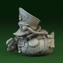 Commissar Yardduck with Pistol - Imperial Guard Rubber Duck Proxy - Only-Games