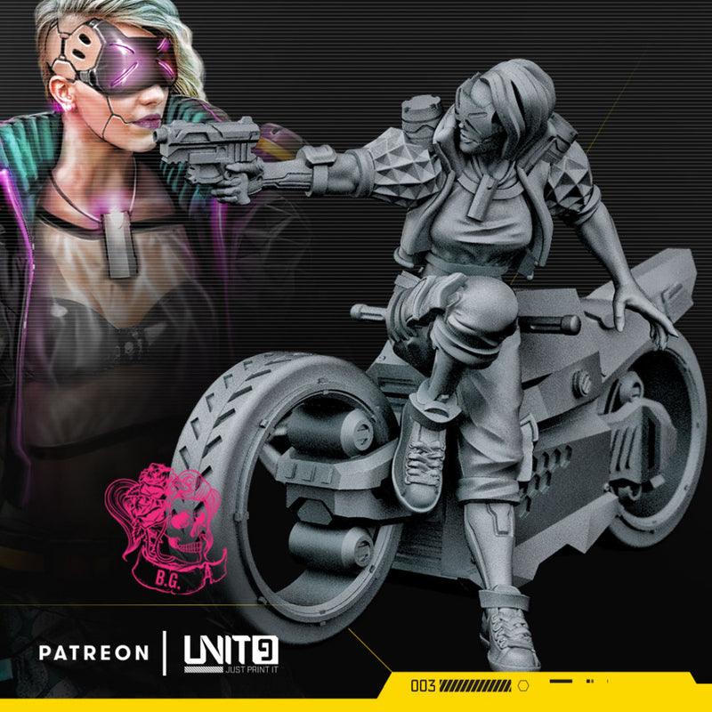 Cyberpunk models BUNDLE - Bomber Girls (November release)