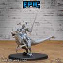 Dark Elf Raptor Mount Rider - Only-Games