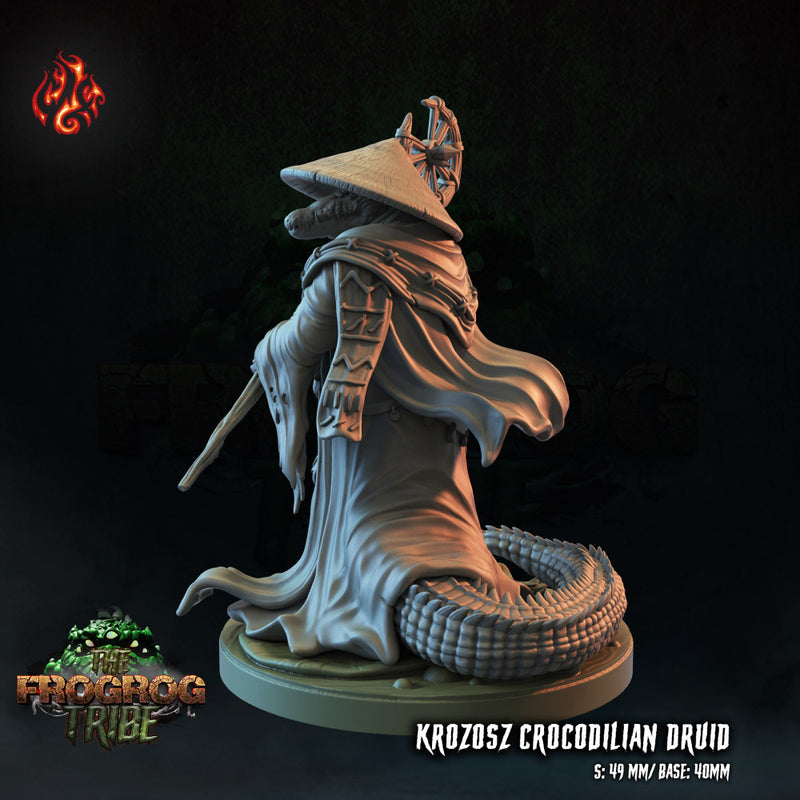 Krozosz the Crocodilian Druid - Only-Games