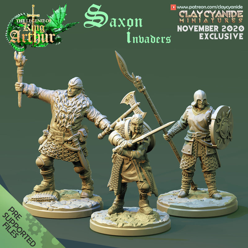 Saxon Invaders - Only-Games