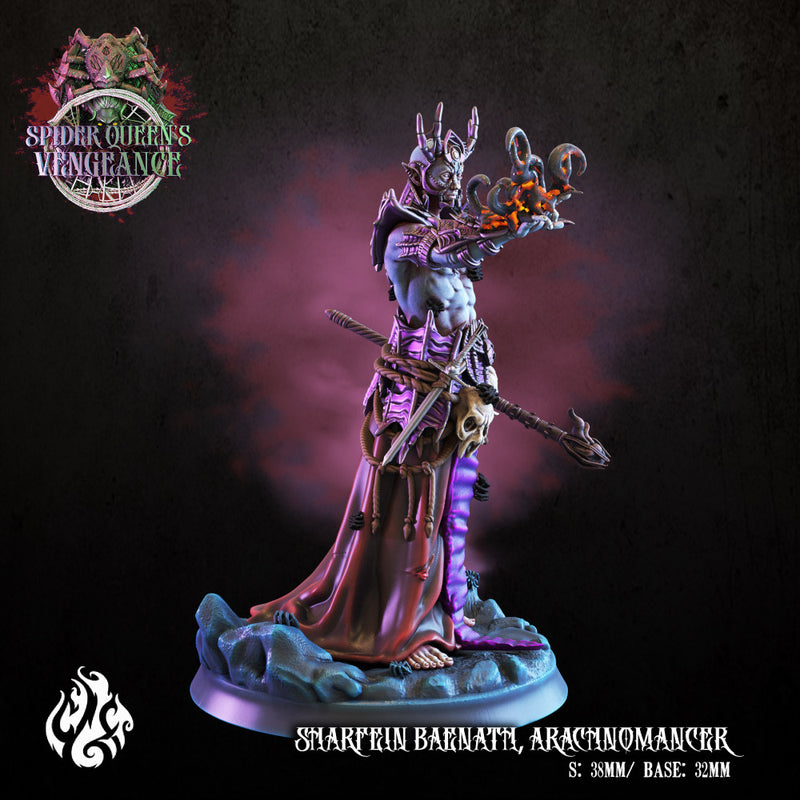 Sharfein Baenath, Dark Elf Arachnomancer - Only-Games