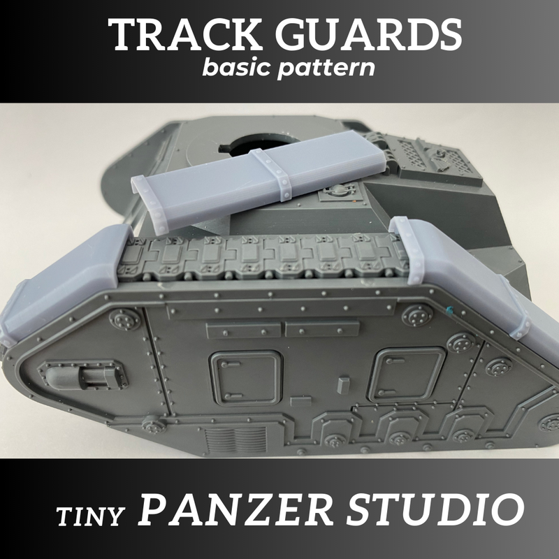 Imperial Battle Tank Track Guards - Compatible with wide tracks - Only-Games