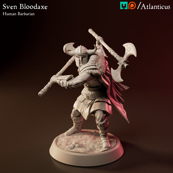 Sven Bloodaxe - Dual Wielding