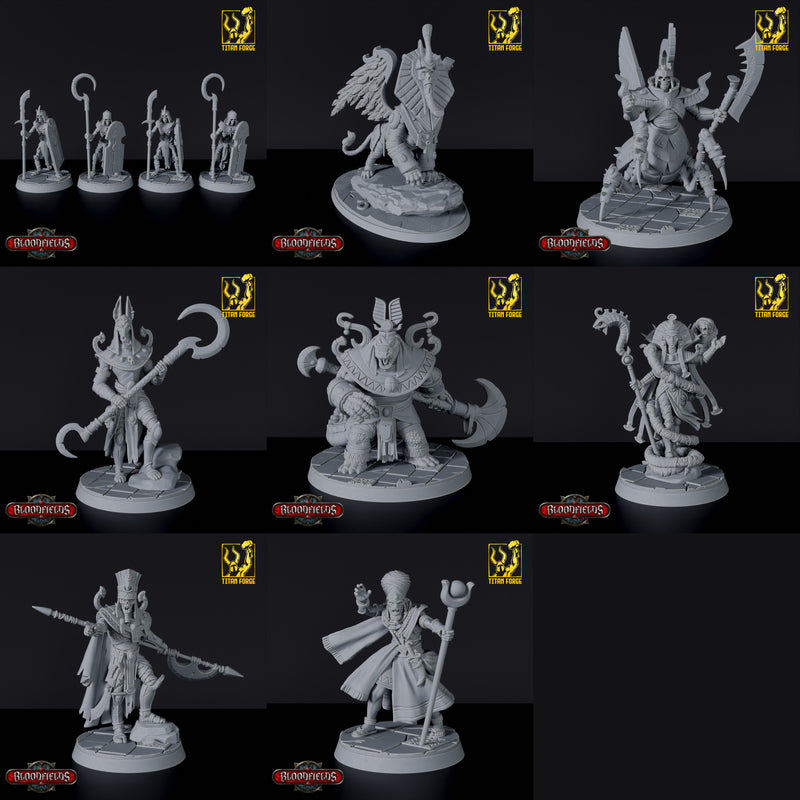 Cursed Sands - Mega Deal - 33 Miniatures - Bloodfields Army