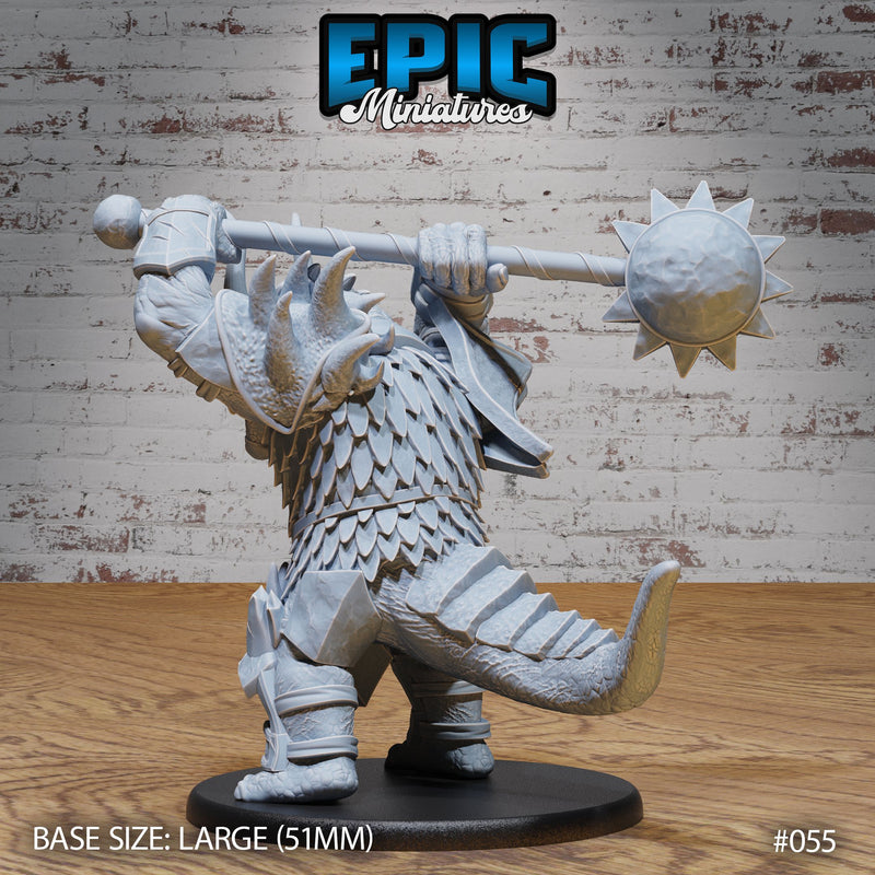 Triceratops Folk Warrior Set