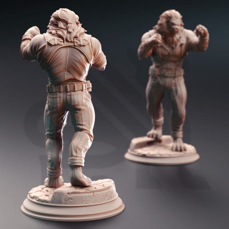Lionfolk Pugilist - Vaa'dren - Only-Games