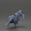 Sad man sitting pulls drowning girl from the ocean ( girl) - Only-Games