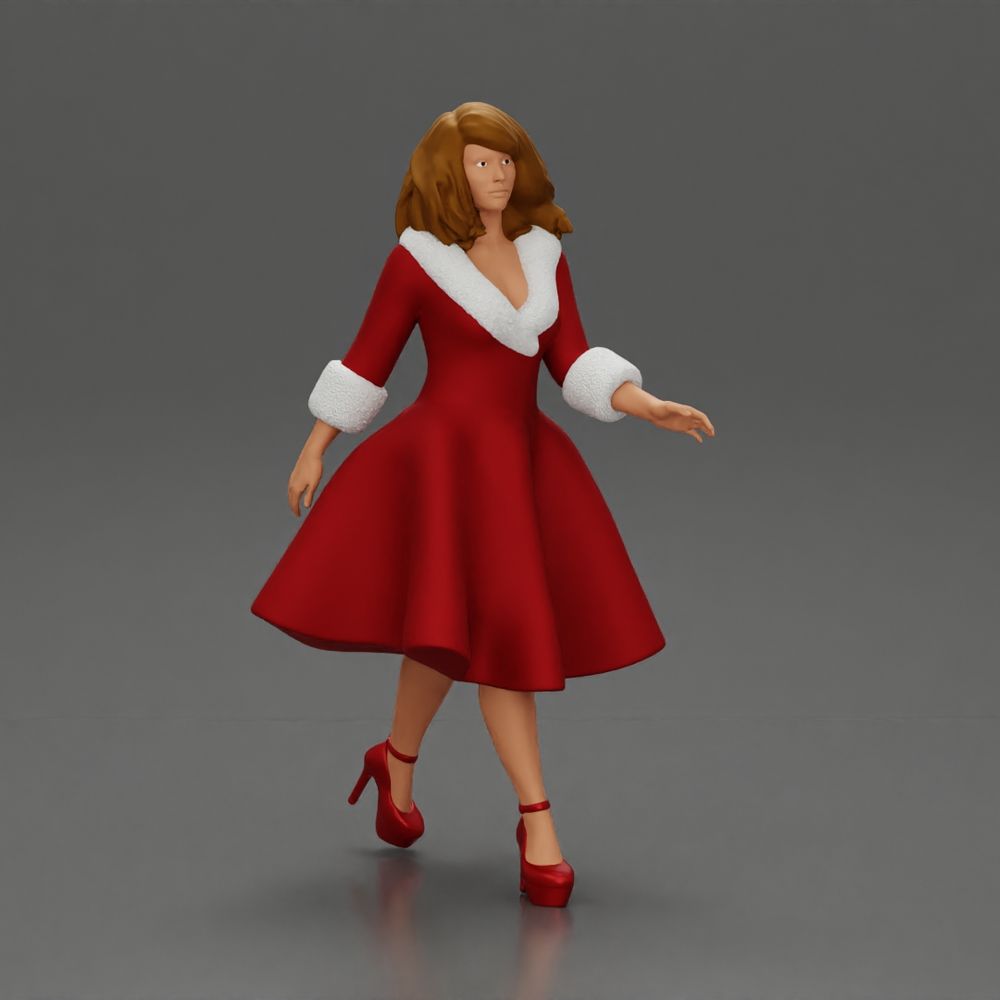 red fur trim dress Noella Off-Shoulder Fur Trim Maxi Dress Wine