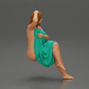 fat girl sitting after a shower wrapped in a towel - Only-Games