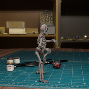 Skeleton 01 - TytanTroll Miniatures - DnD - Fantasy - Only-Games