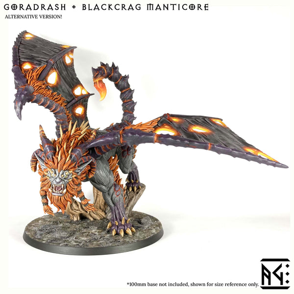 Goradrash the Blackcrag Manticore (Blackcrag Orcs)