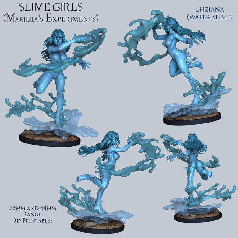 Enziana - Water Slime Girl - Only-Games