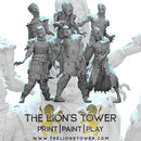 Zombie Horde Collection - Set of 6 (32mm scale) - Only-Games