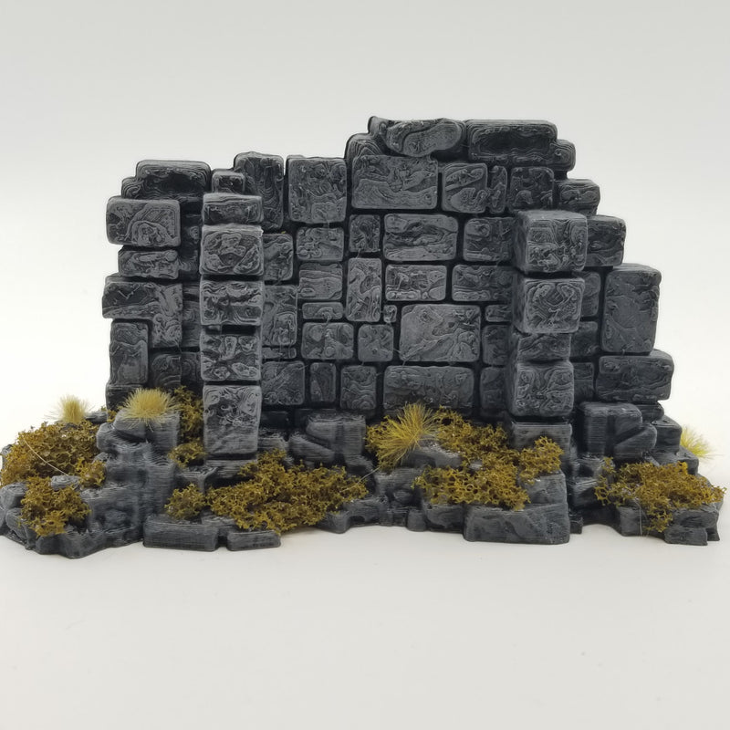 Basic Wall B: Ancient Ruins Terrain Set - Only-Games