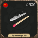 1/1250 Fugas minelayer ship - Only-Games