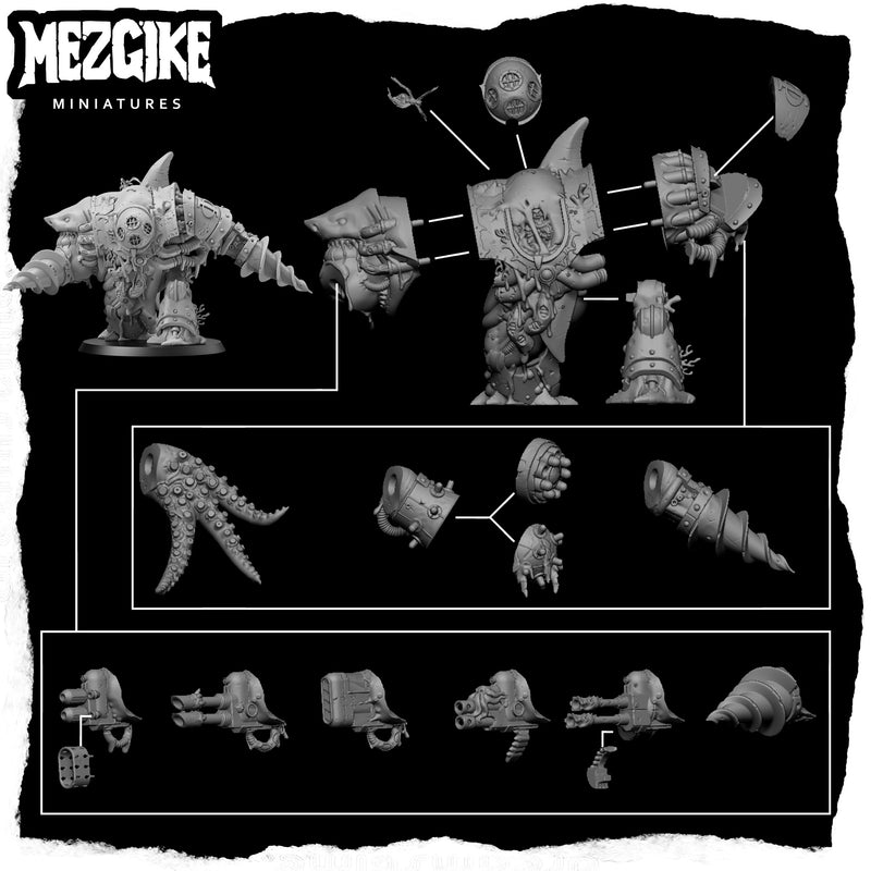 Abhorrent dredgebrute (physical miniature) - Only-Games