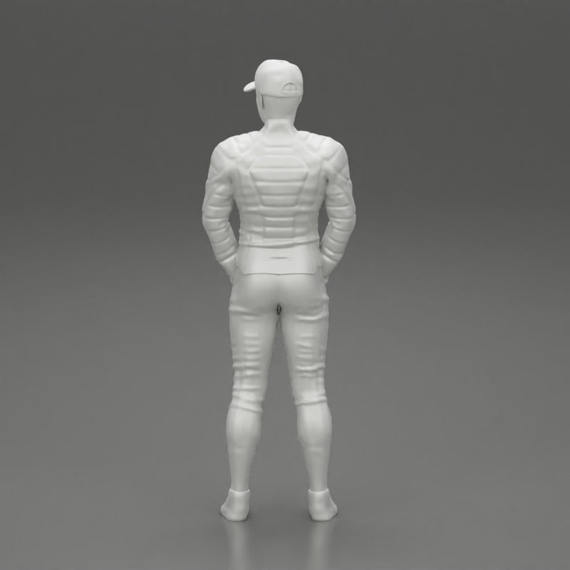 motorbiker standing with his hands in pocket - Only-Games