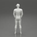 motorbiker standing with his hands in pocket - Only-Games