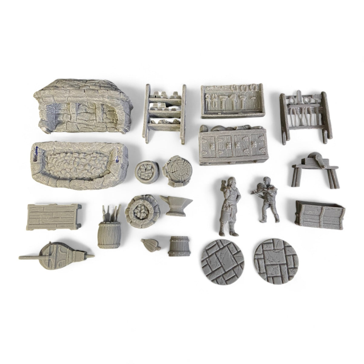 Medieval Blacksmith - Tiny Furniture - Miniatures by Only-Games.co