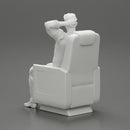 2 suited businessman like Thomas Shelby sitting in the first-class cabin of an airplane - Only-Games