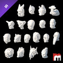 (IA) Alien Head Set I - Only-Games