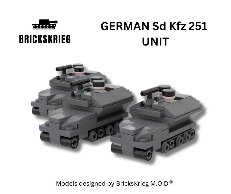 German SD KFZ 250 - Unit - Only-Games