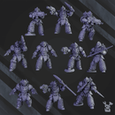 White Megalodon Clan Warriors - Only-Games