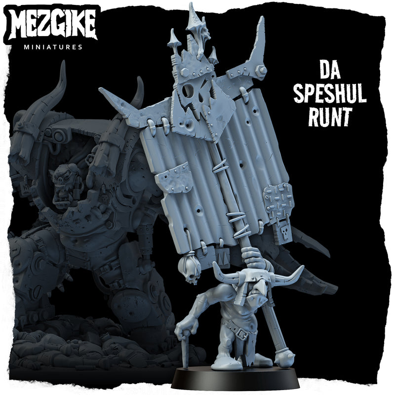 Da speshul banner runt (physical miniature) - Only-Games