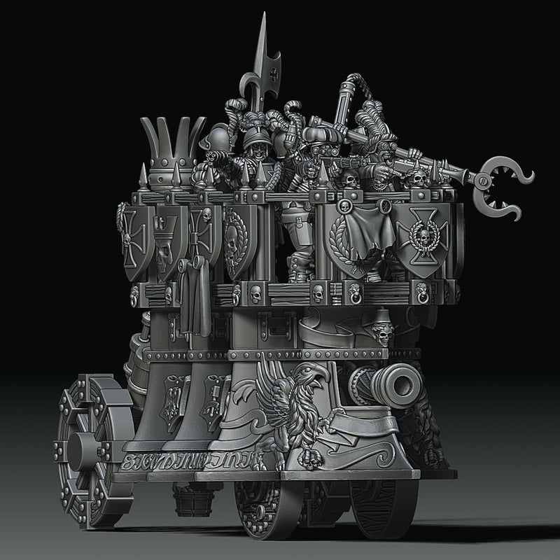 Empire Steam Tank - Von Zeppel - Conversion Kit - 28/32mm - Only-Games