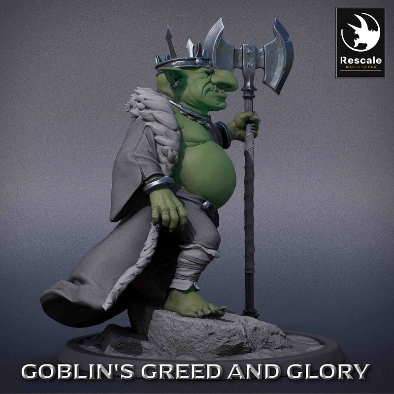 Goblin King Stand With Crown - Only-Games