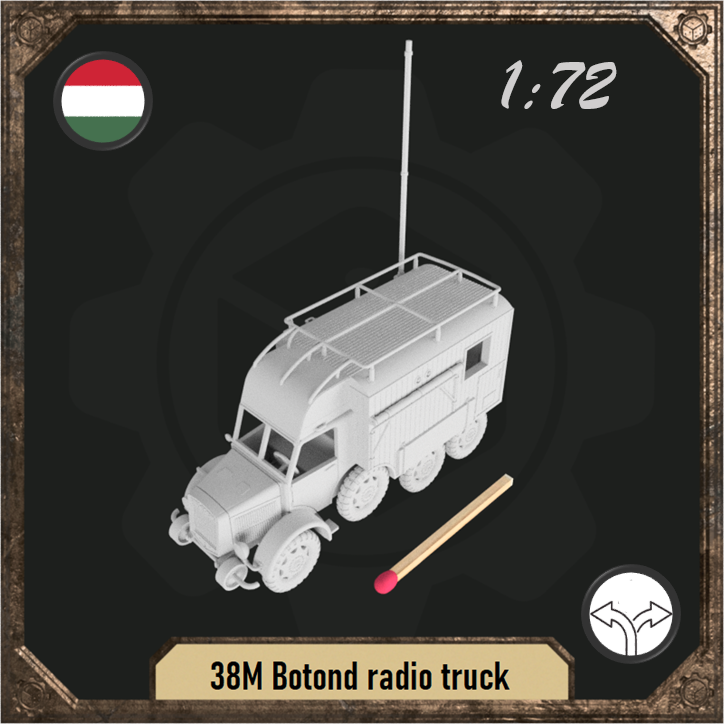 1/72 38M Botond with radio equipment - Only-Games