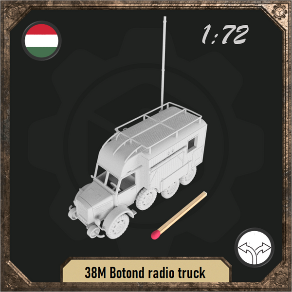 1/72 38M Botond radio truck