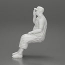 Gangster homie in cap Sitting On the car And Smoking Cigar - Only-Games