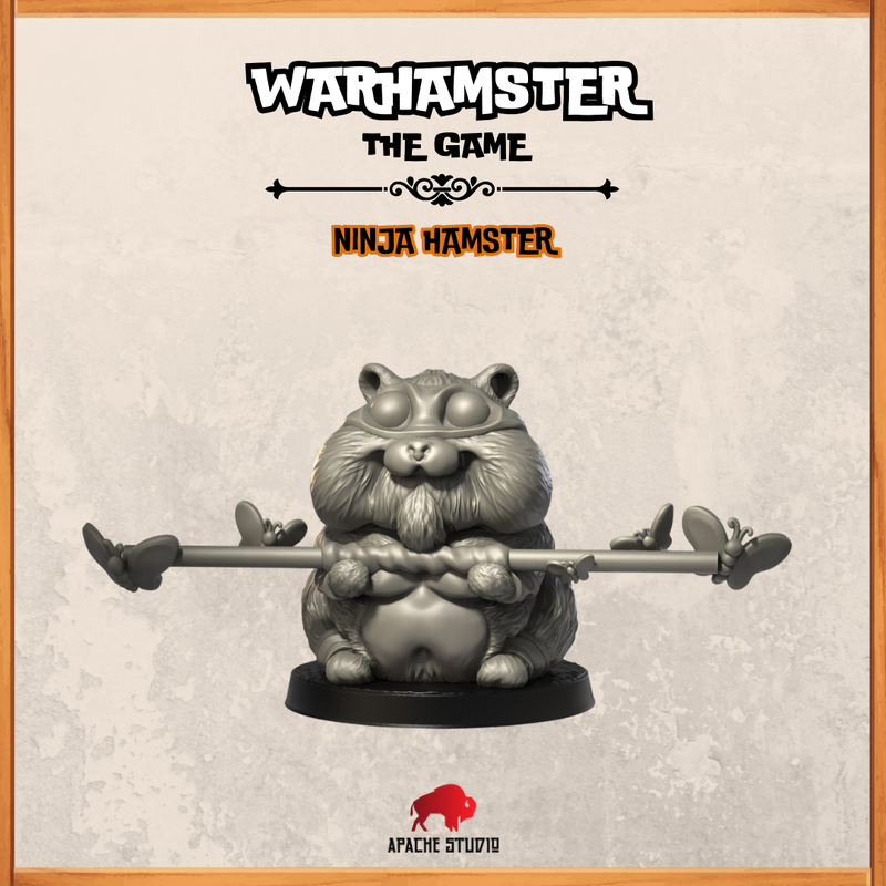 Warhamster The Game: NINJA HAMSTER