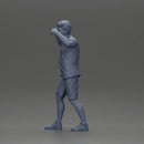 Man in shorts carrying girlfriend on shoulders - Only-Games