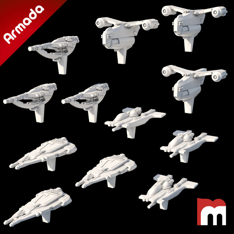 (Armada) Civilian Starfighters Exegol Set