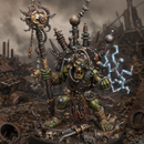 Telly-Porta Skrapp Boy_supported  - Sci-Fi Orc Warlord Miniature | Scrap-Tech| Original Wargaming 40mm