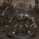 Big SkrapperBoss - Sci-Fi Orc Warlord Miniature | Scrap-Tech| Original Wargaming 40mm and 50mm base