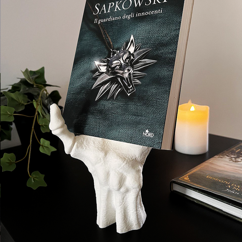 Skeleton Hand Book Holder - Only-Games